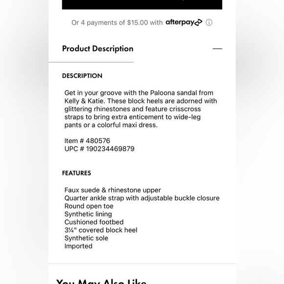 Kelly & Katie Paloona Heels - Picture 2 of 6